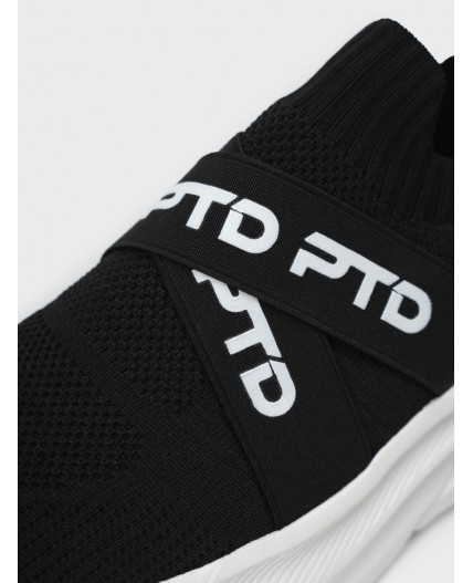 Полуботинки для девочек черный