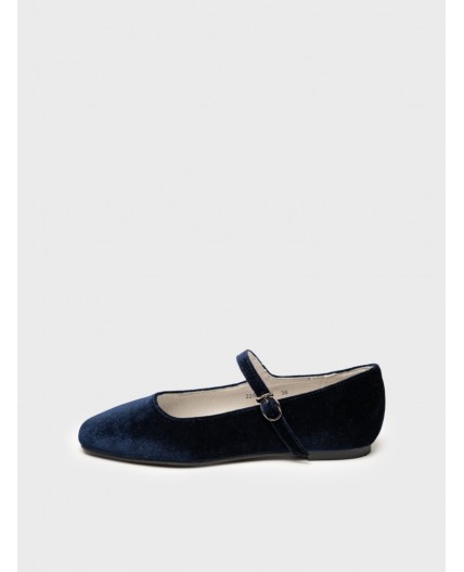 Туфли для девочек синий