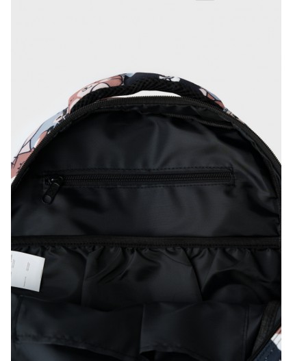 Рюкзак текстильный для девочек разноцветный