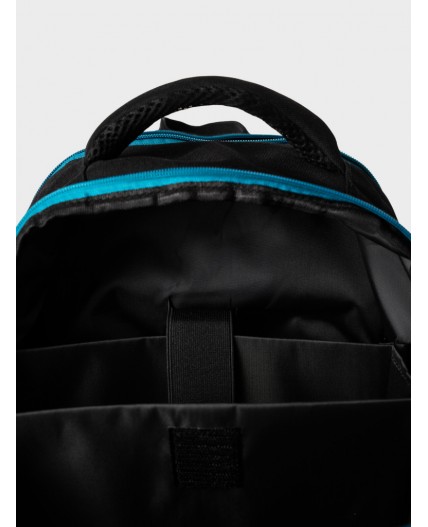 Рюкзак текстильный для мальчиков черный,синий