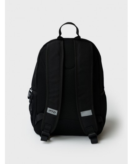 Рюкзак текстильный для мальчиков черный,зеленый