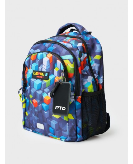 Рюкзак текстильный для мальчиков разноцветный