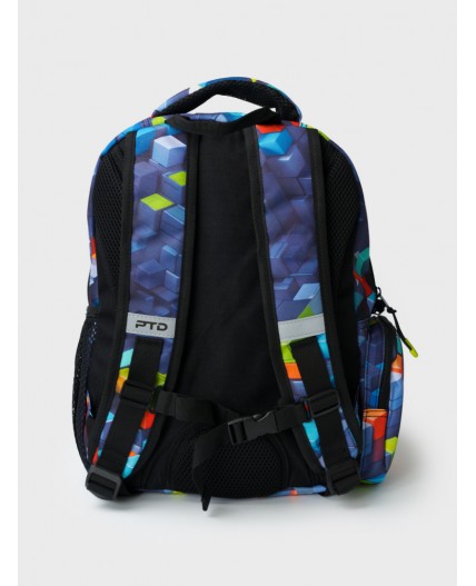 Рюкзак текстильный для мальчиков разноцветный