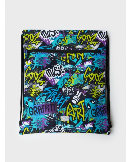 Сумка-мешок текстильная для мальчиков разноцветный