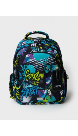 Рюкзак текстильный для мальчиков разноцветный