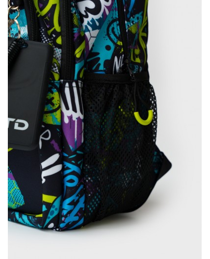 Рюкзак текстильный для мальчиков разноцветный