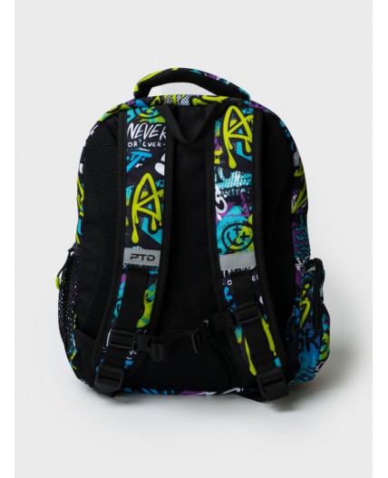 Рюкзак текстильный для мальчиков разноцветный