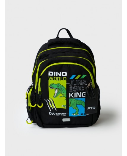 Рюкзак текстильный для мальчиков черный,синий,зеленый