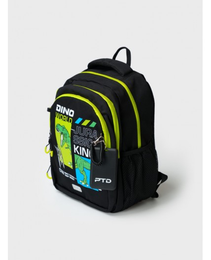 Рюкзак текстильный для мальчиков черный,синий,зеленый