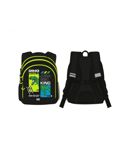 Рюкзак текстильный для мальчиков черный,синий,зеленый