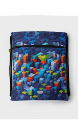 Сумка-мешок текстильная для мальчиков разноцветный