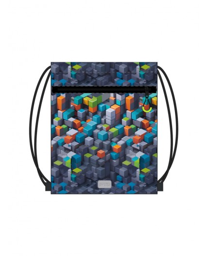 Сумка-мешок текстильная для мальчиков разноцветный