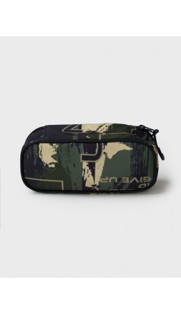 Пенал текстильный для мальчиков хаки