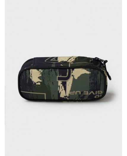 Пенал текстильный для мальчиков хаки