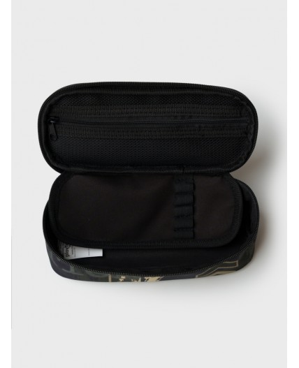 Пенал текстильный для мальчиков хаки