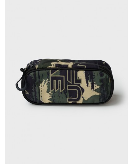 Пенал текстильный для мальчиков хаки