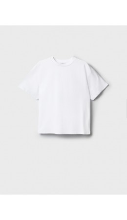 Фуфайка трикотажная для девочек (футболка), 2 шт в комплекте белый