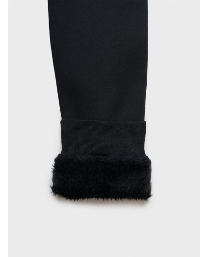 Рейтузы трикотажные для девочек черный