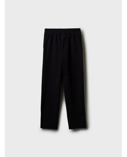 Брюки текстильные для девочек черный
