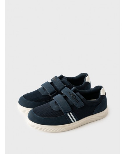 Полуботинки для мальчиков тёмно-синий