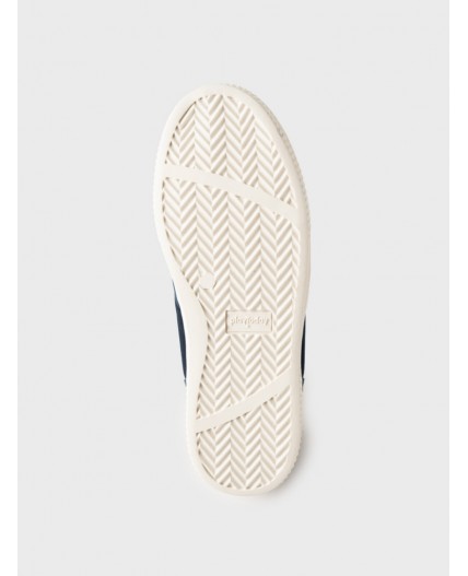 Полуботинки для мальчиков тёмно-синий