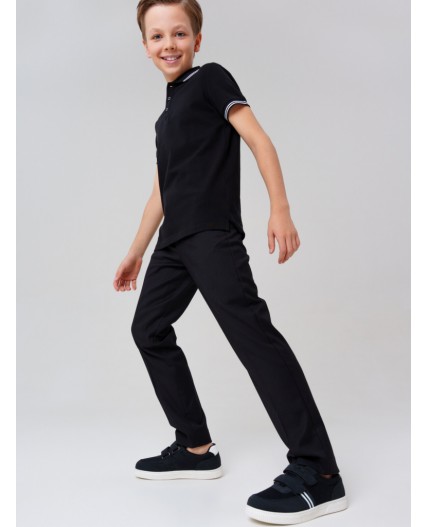 Полуботинки для мальчиков черный