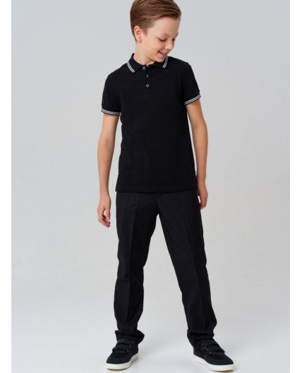 Полуботинки для мальчиков черный