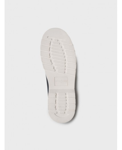 Туфли для девочек тёмно-синий