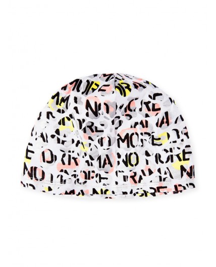 Шапка трикотажная для девочки белый,светло-зеленый,светло-серый,светло-розовый