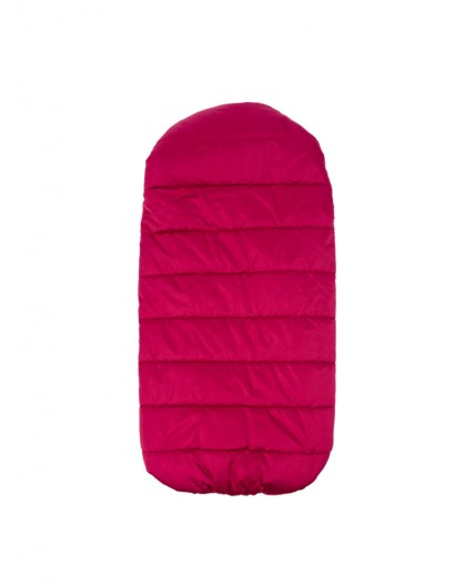 Конверт зимний для девочки темно-красный,белый