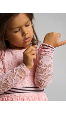 Набор браслетов, 3 шт. разноцветный