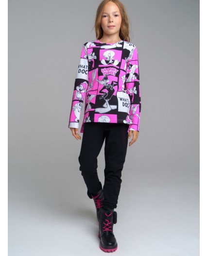 Леггинсы с начесом черный