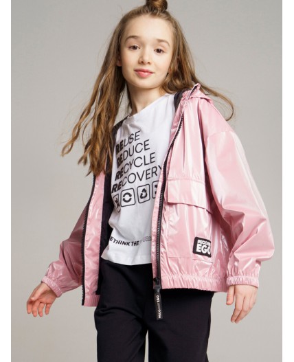 Ветровка для девочки светло-коричневый
