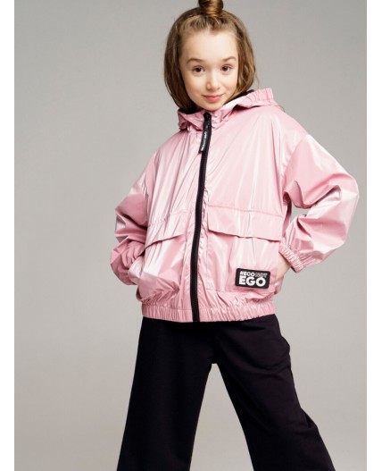 Ветровка для девочки светло-коричневый