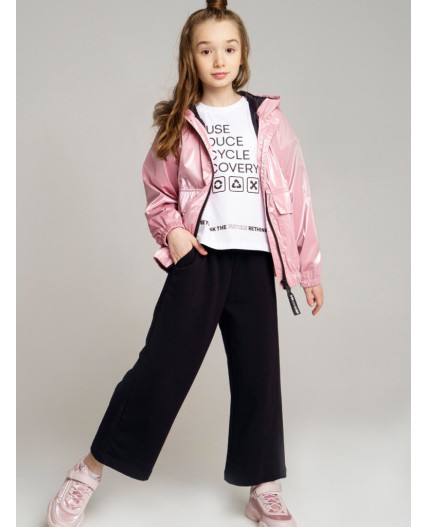 Ветровка для девочки светло-коричневый