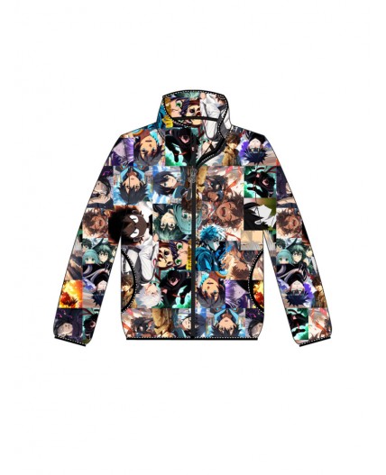 Куртка трикотажная для мальчиков разноцветный