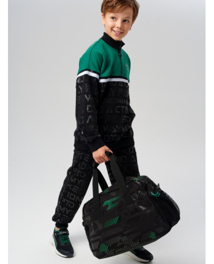 Сумка текстильная для мальчиков черный