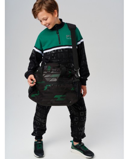 Сумка текстильная для мальчиков черный