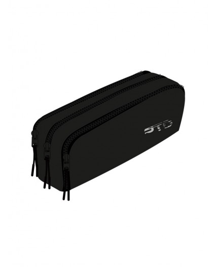 Пенал текстильный для мальчиков черный