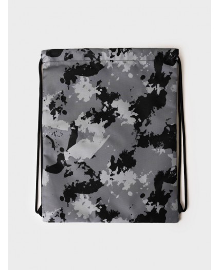 Сумка текстильная для девочек серый,черный