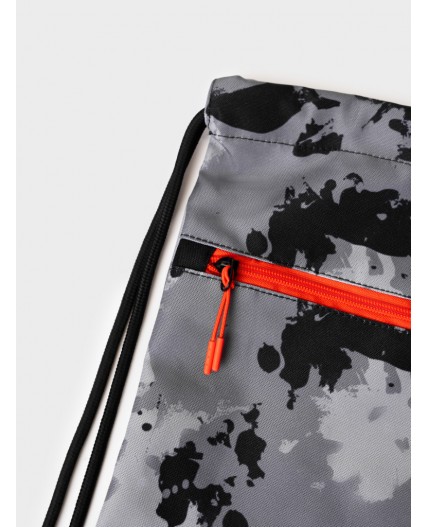 Сумка текстильная для девочек серый,черный