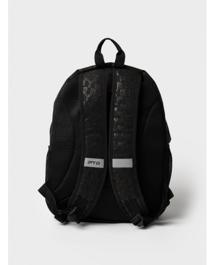 Комплект для девочек: рюкзак, игрушка черный