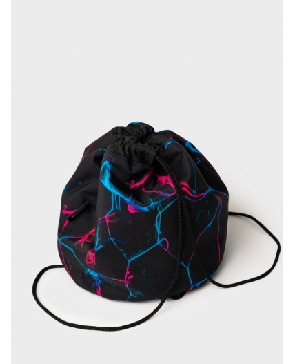 Сумка-чехол текстильный для гимнастического мяча для девочек разноцветный