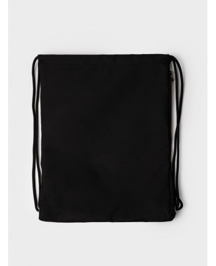 Сумка-мешок текстильная для мальчиков черный,серый