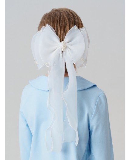 Заколка для волос для девочек белый