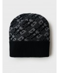 Шапка трикотажная для мальчиков черный