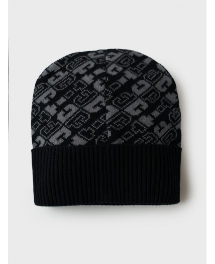 Шапка трикотажная для мальчиков черный