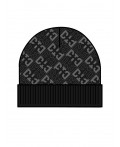 Шапка трикотажная для мальчиков черный