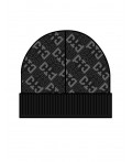 Шапка трикотажная для мальчиков черный