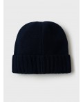 Шапка трикотажная для мальчиков тёмно-синий